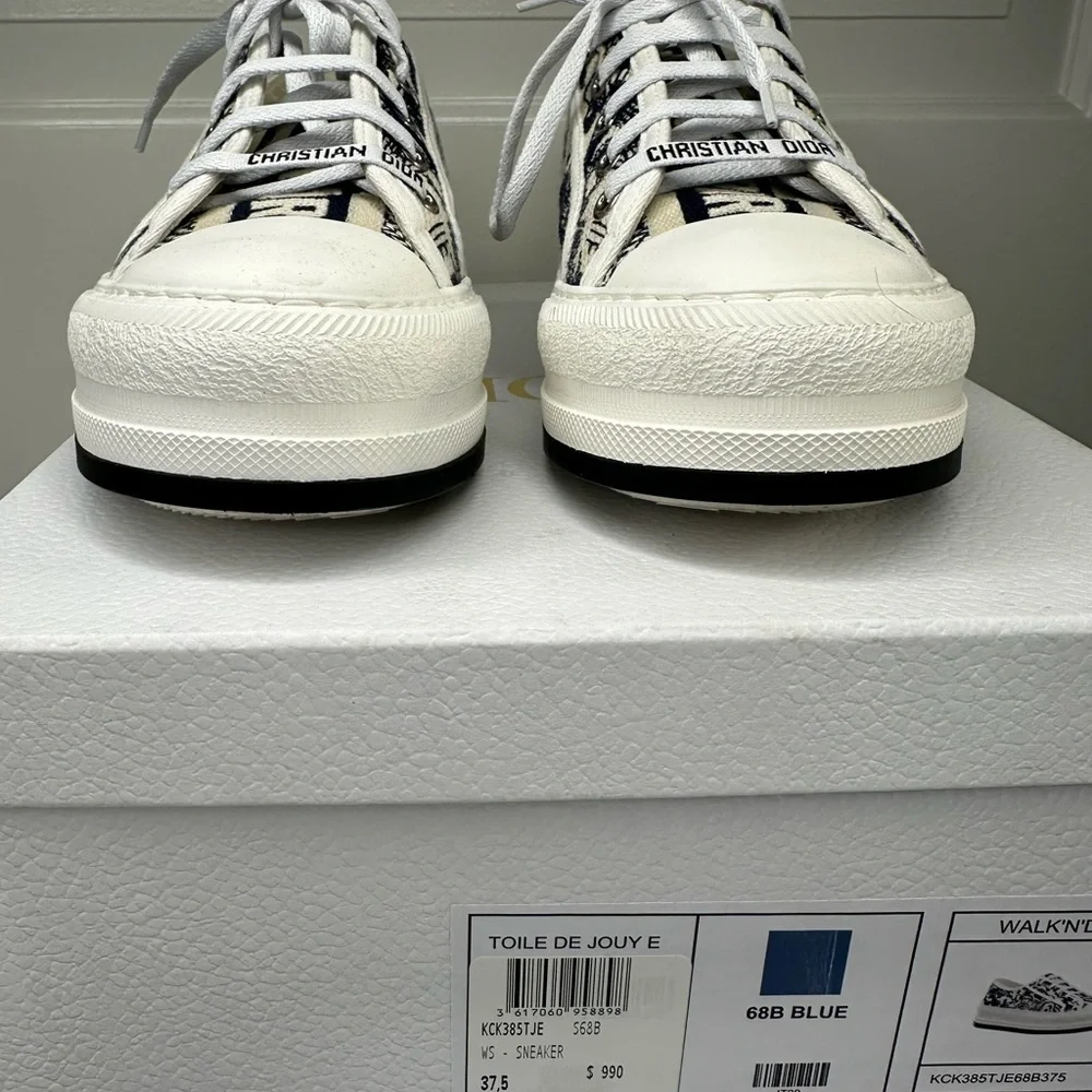 Authentic Dior Women’s platform sneaker size: 37.5 - Picture 2 of 11